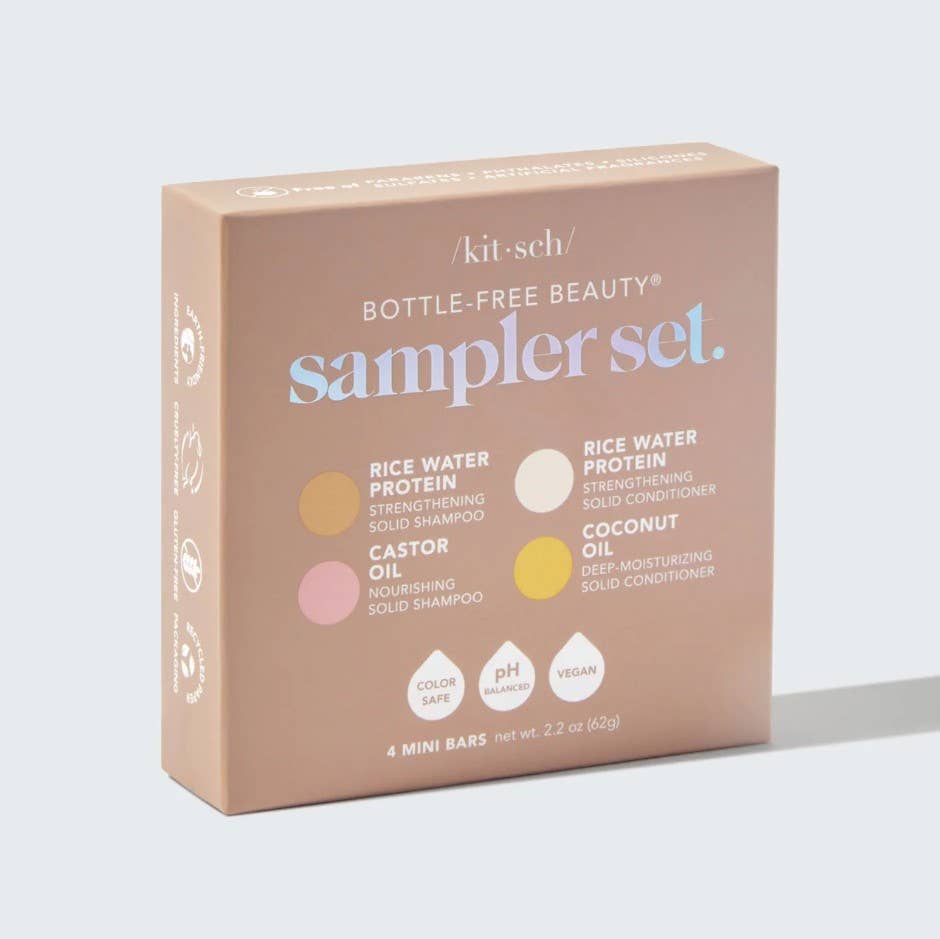 Kitsch | Bottle-Free Beauty 4pc Sampler Set
