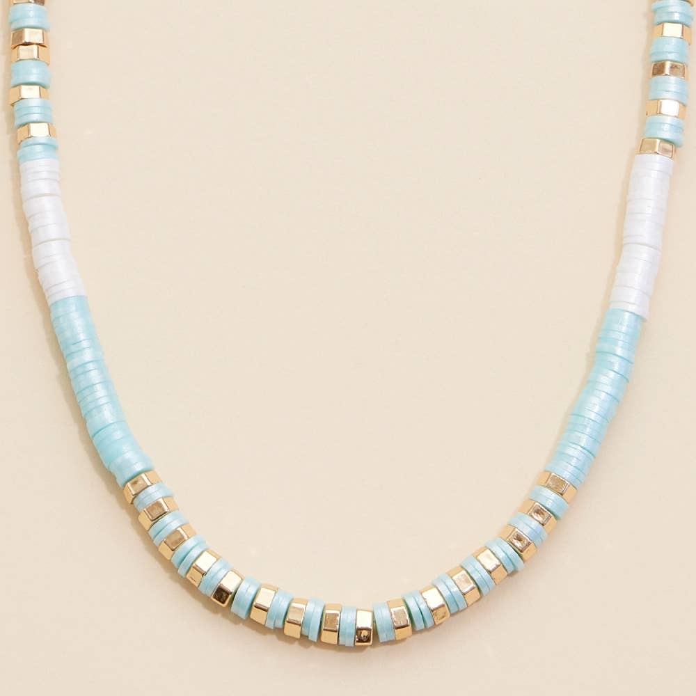 Beaded Basic Short Necklace