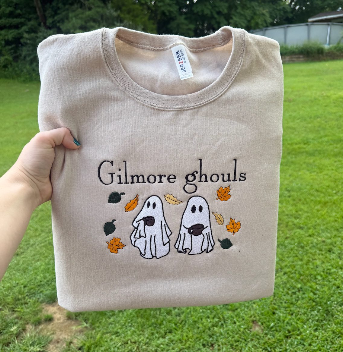 Gilmore Ghouls Embroidered Sweatshirt