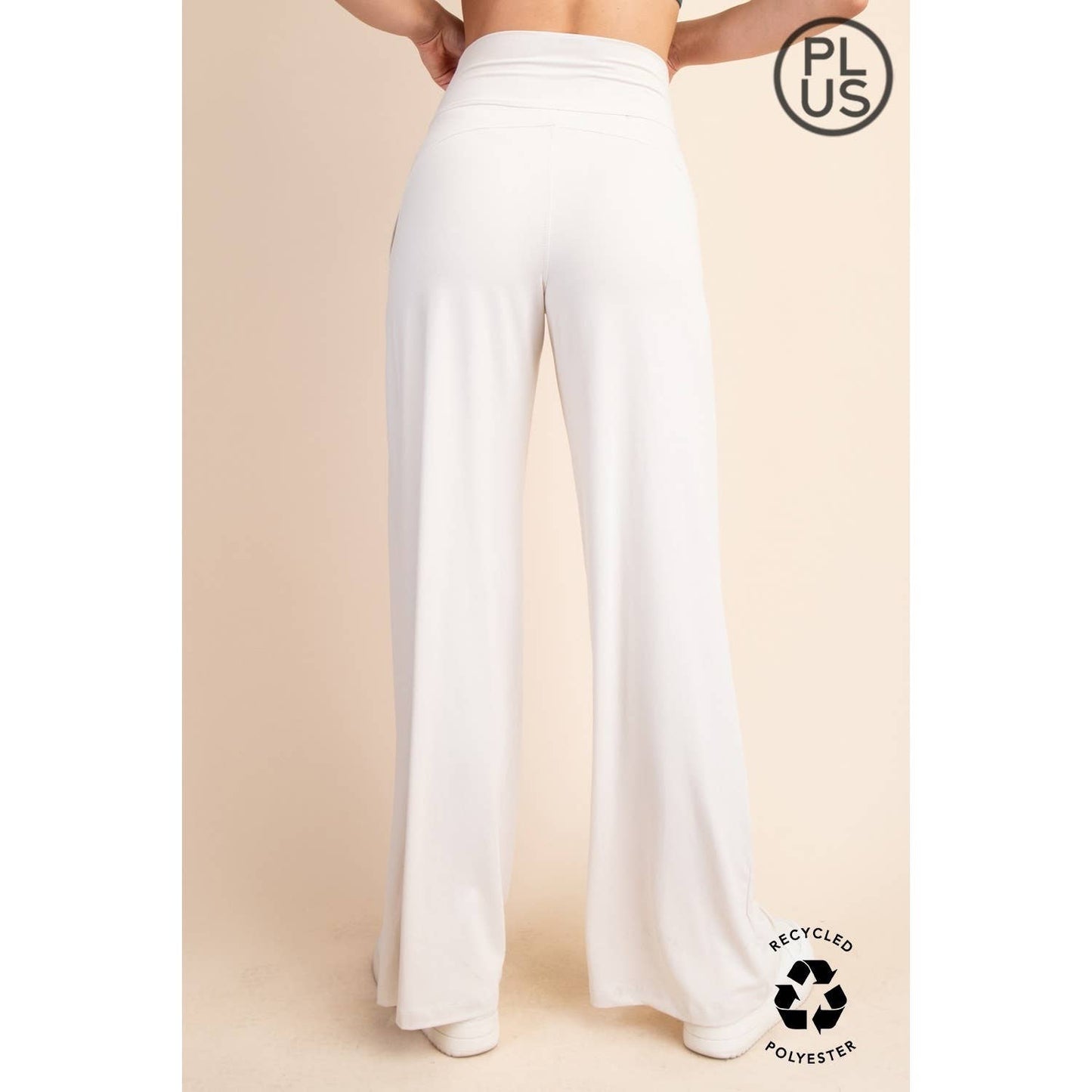 Rae Mode | Plus V Waist Butter Wide Leg Pant