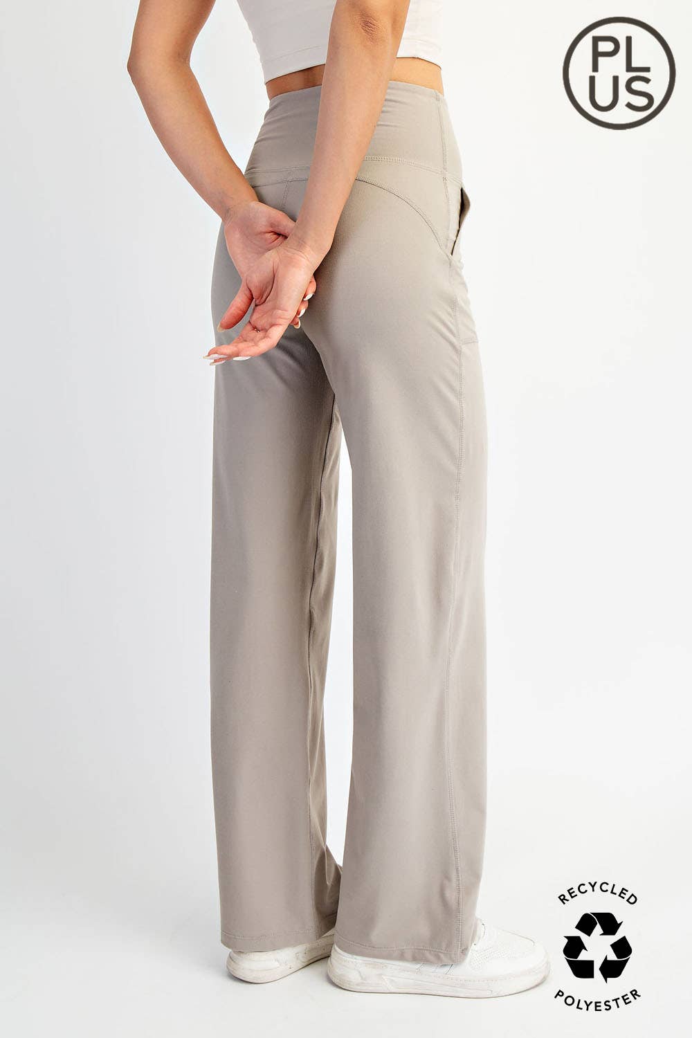 PLUS BUTTER SOFT STRAIGHT CASUAL YOGA PANTS