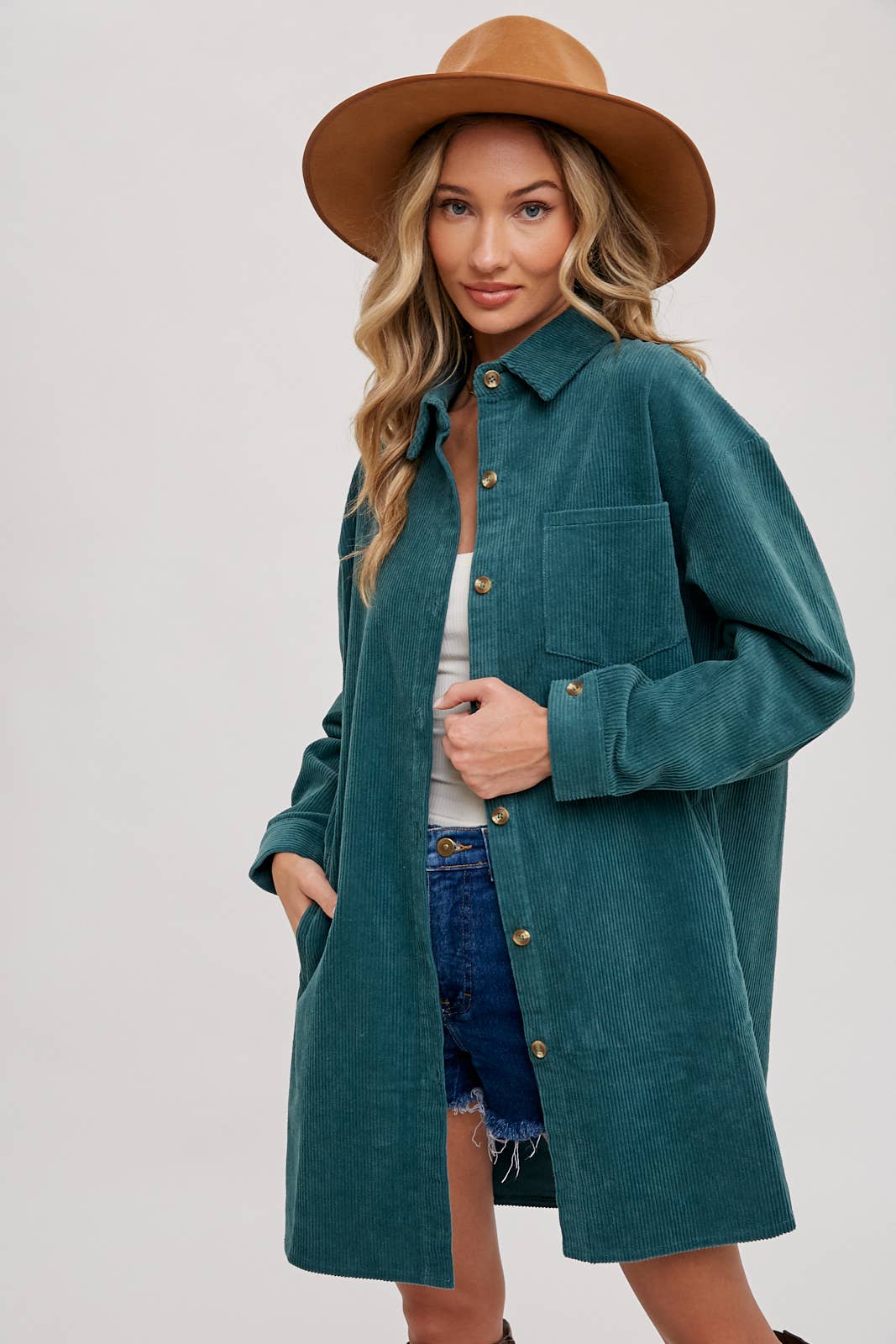 Blu Ivy | OVERSIZED CORDUROY JACKET