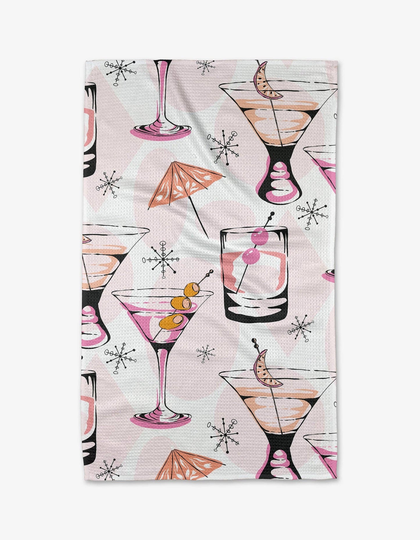 Geometry | Cocktail Hour Tea Towel