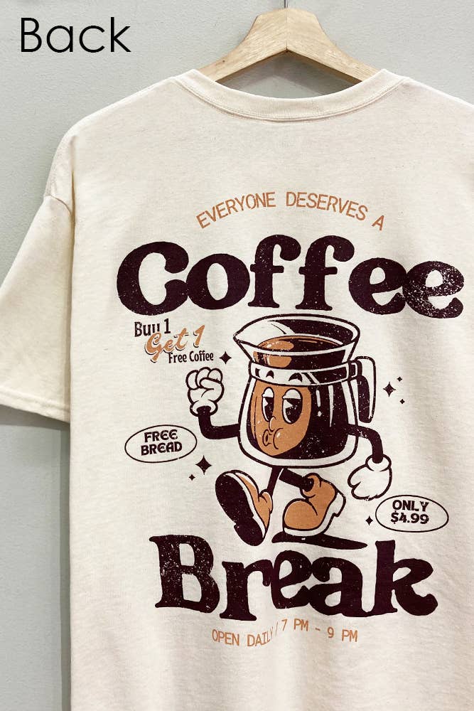 Sweet Claire | Coffee Break Cotton Tee