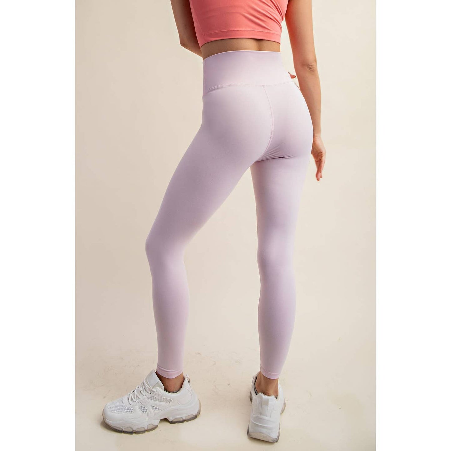 V WAIST FULL LENGTH LEGGINGS