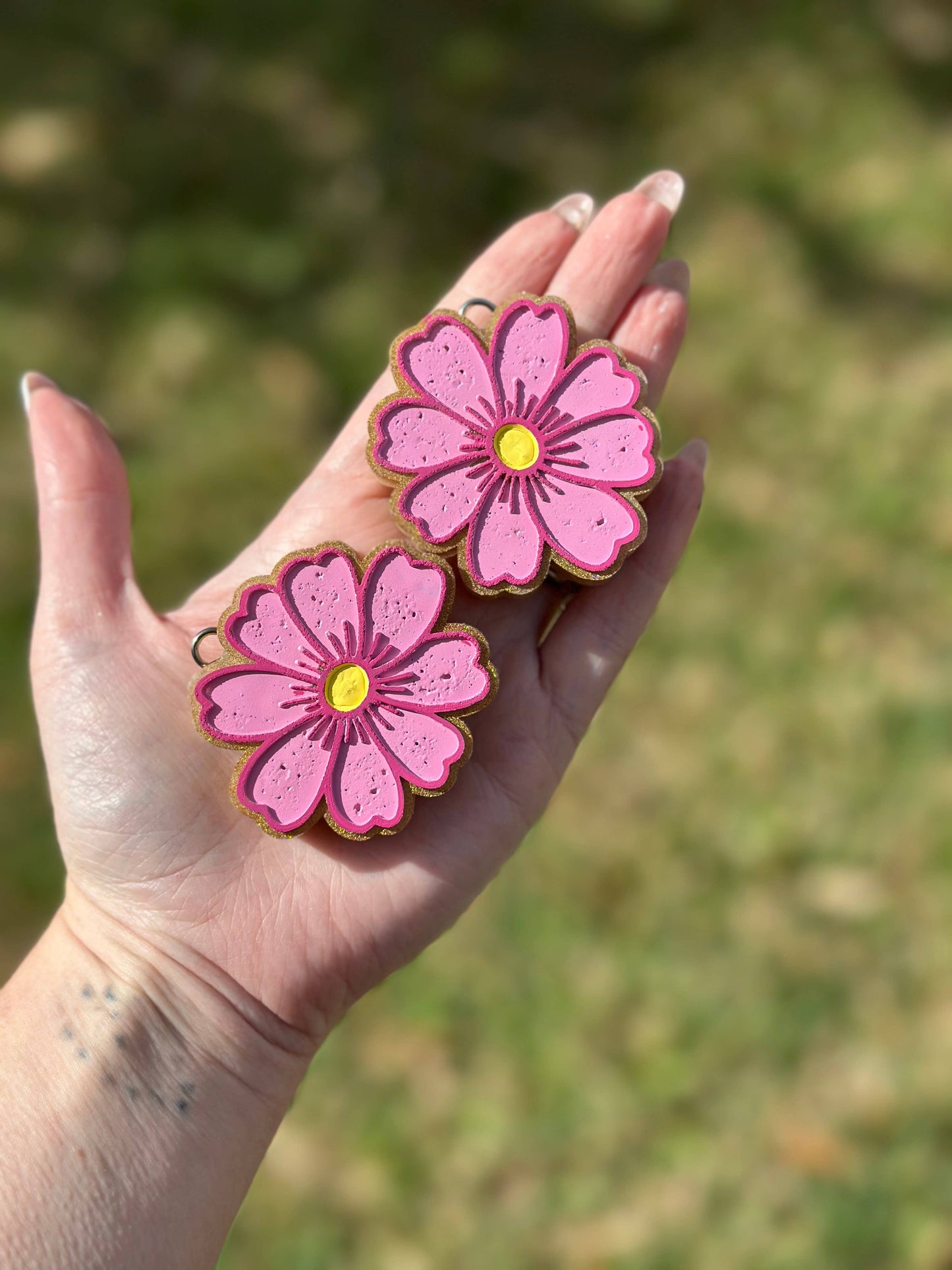 Fresh Flower vent Clips Car Freshie