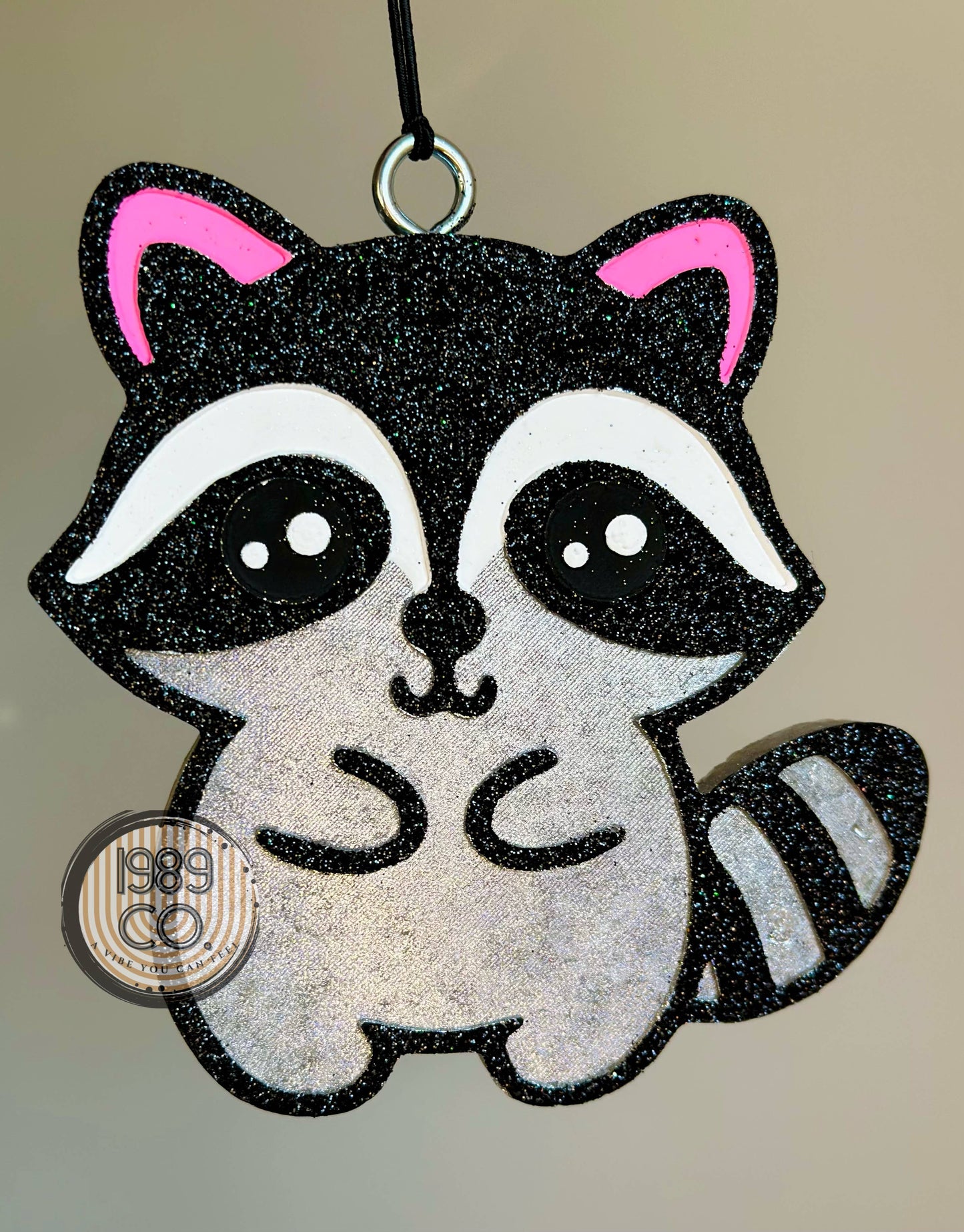 Baby Raccoon Car Freshie