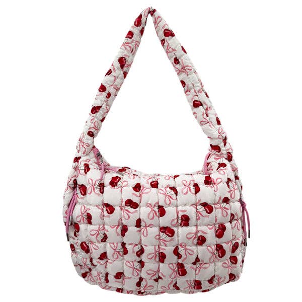 ★KIRSH★ Cherry Nomad Quilted Bag Ivory ☆KIRSH☆ Cherry Nomad Quilted Bag Ivory MUSINSA | KIRSH
