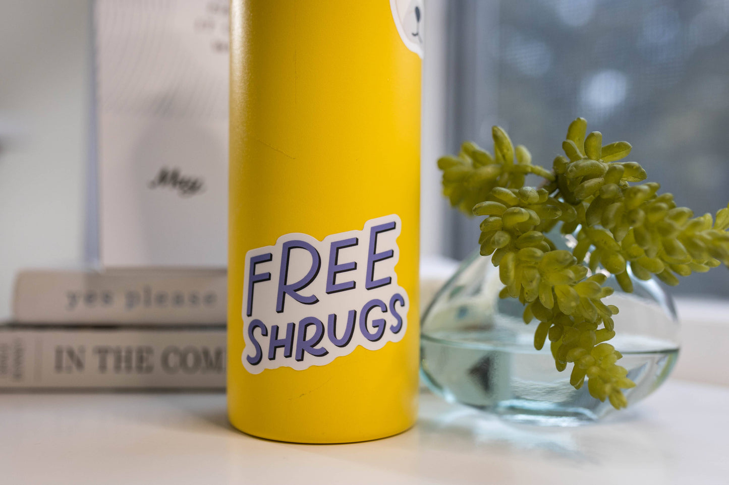 Free Shrugs Sticker | Funny Stickers