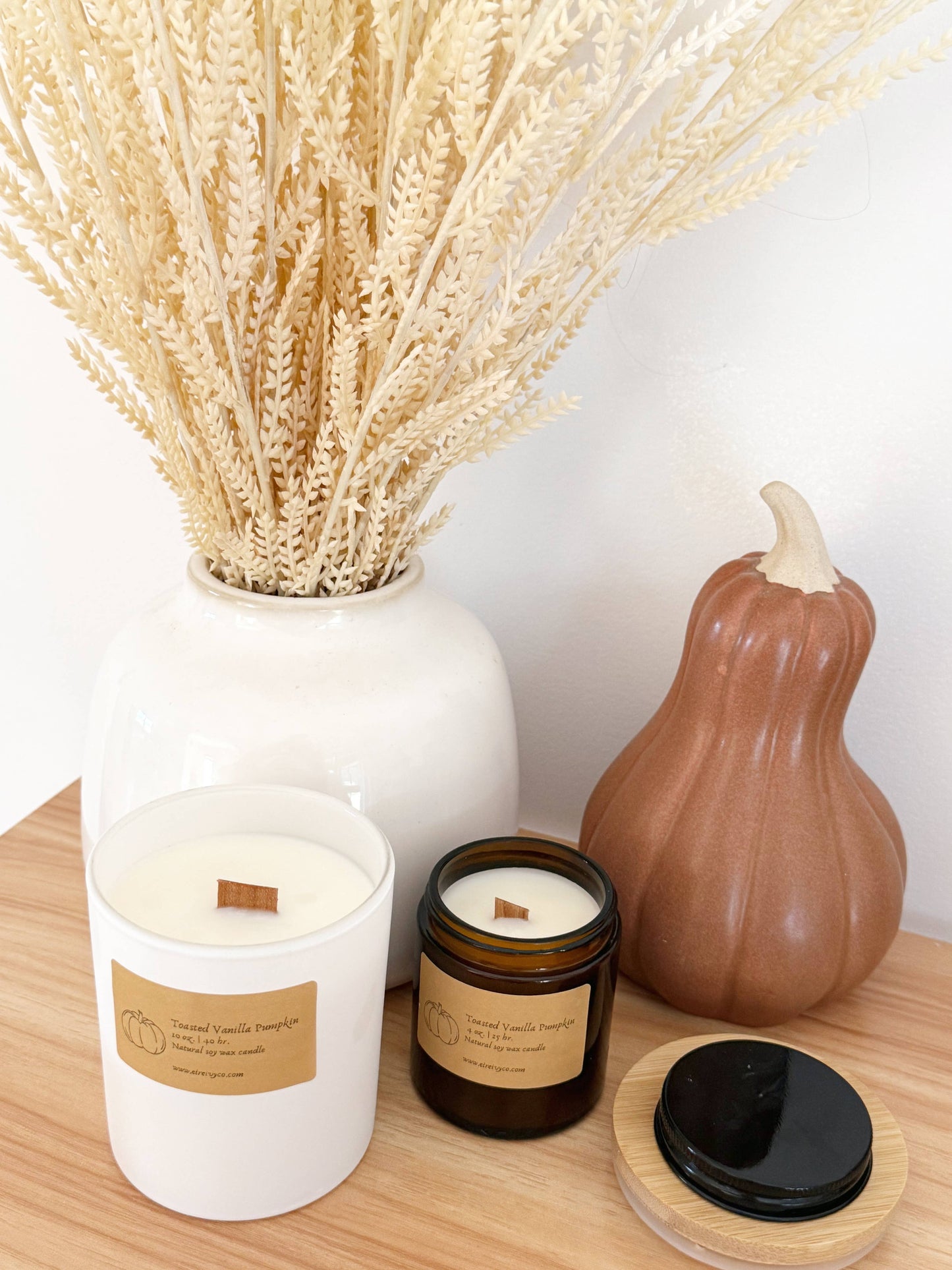 Toasted Vanilla Pumpkin | Soy Candle