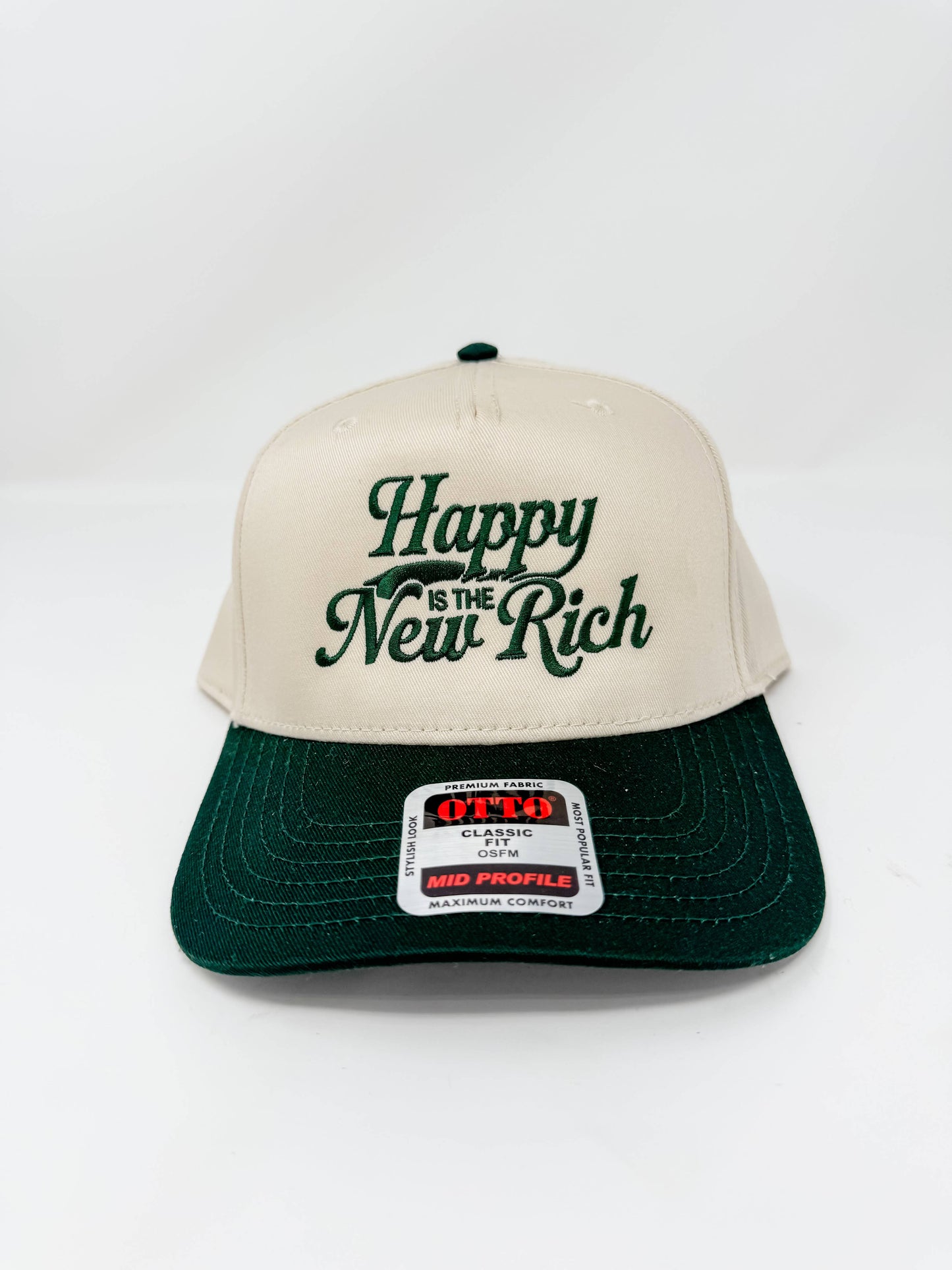 Happy is the New Rich Cap