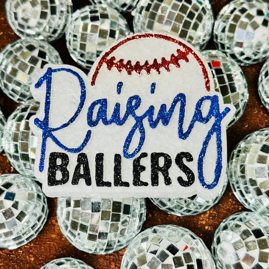 Raising Ballers Baseball Car Freshie 