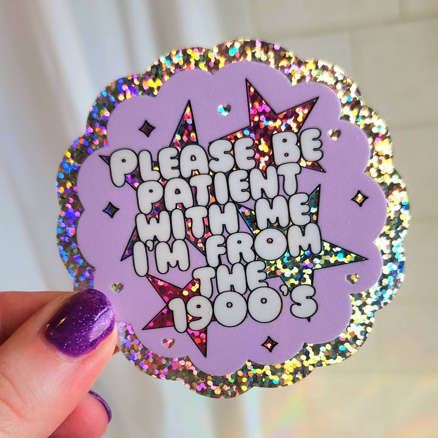 Please be patient sticker hydroflask planner