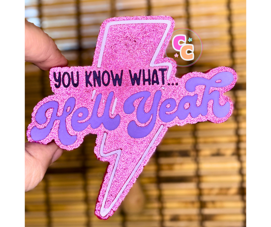 Hell Yeah Freshie | Car Air Freshener | Funny Freshie