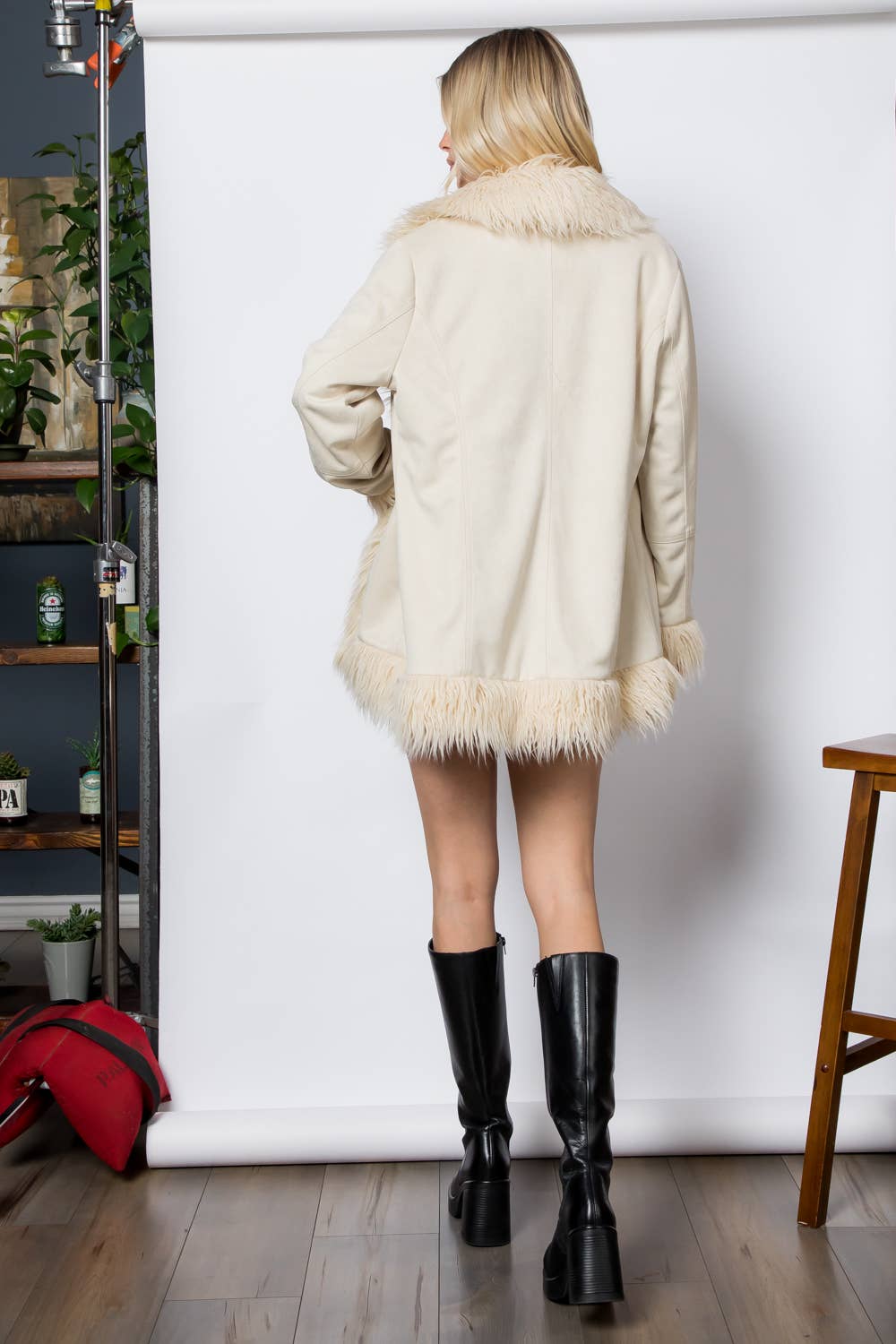 Shaggy Fur Jacket