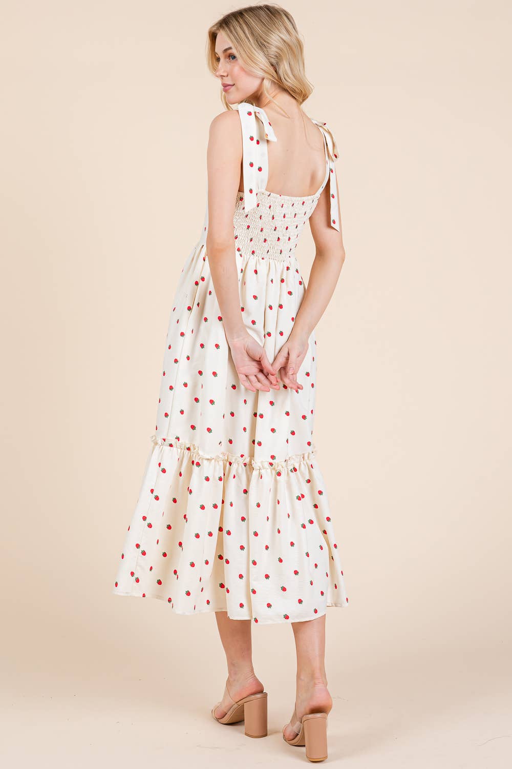 Strawberry Fields Midi Sundress