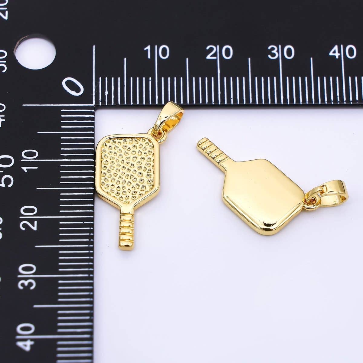 Pickleball Racket Charm