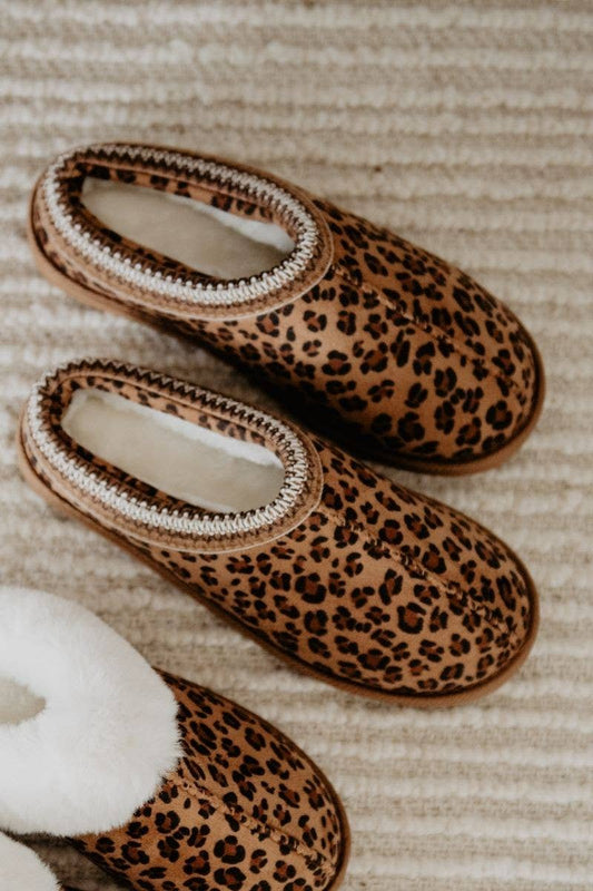 Leopard Print Slipps