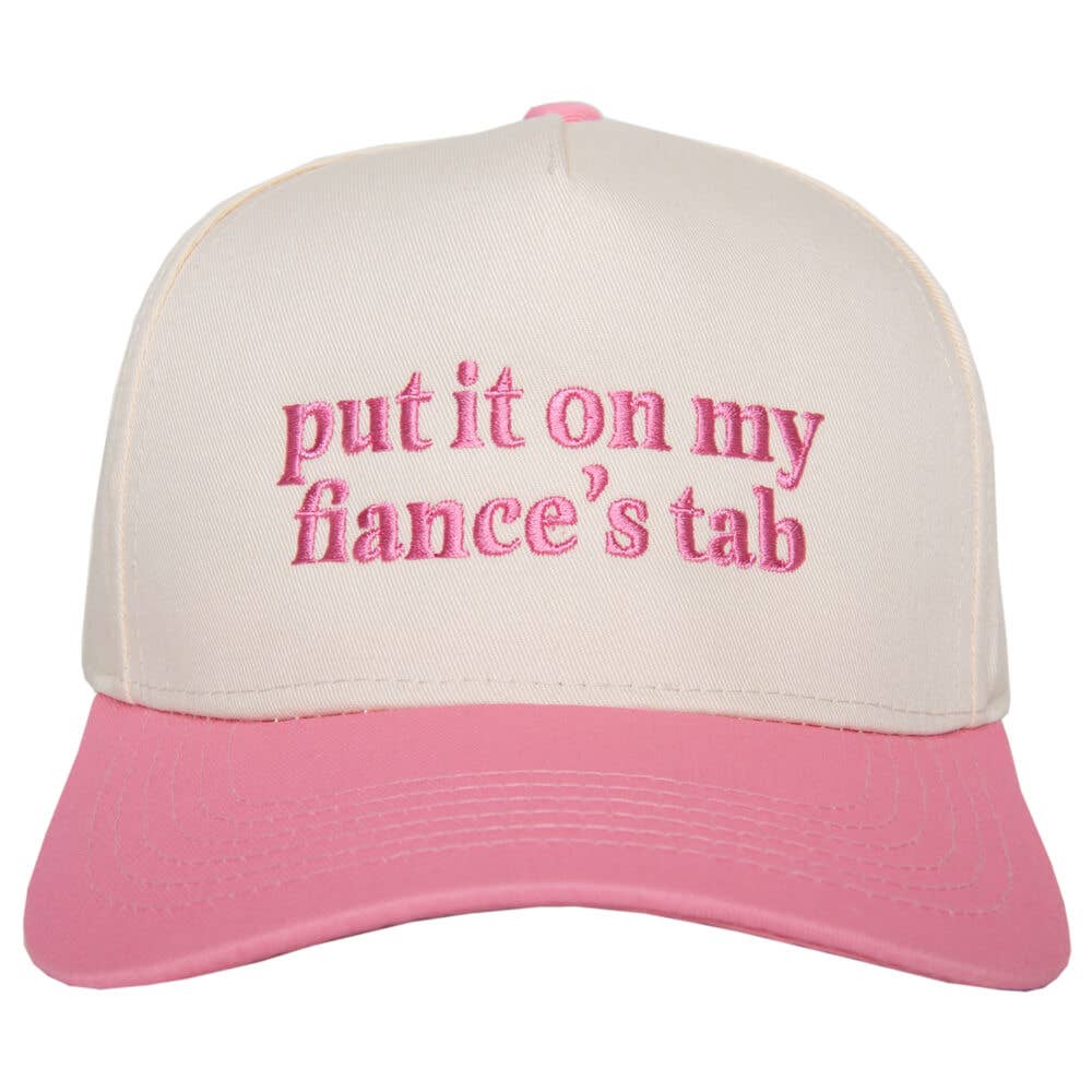 Put It On My Fiance's Tab Two-Toned Vintage