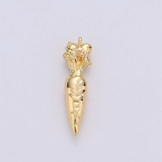 Dainty Carrot Charm