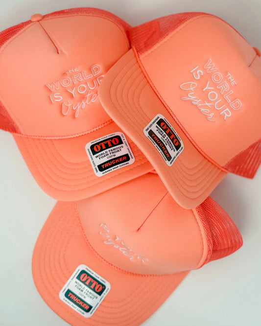 The World Is Your Oyster Foam Trucker