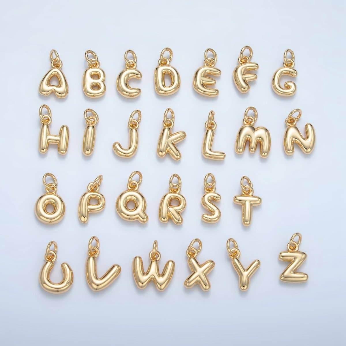 Cutesy Chubby Balloon Letter Charms