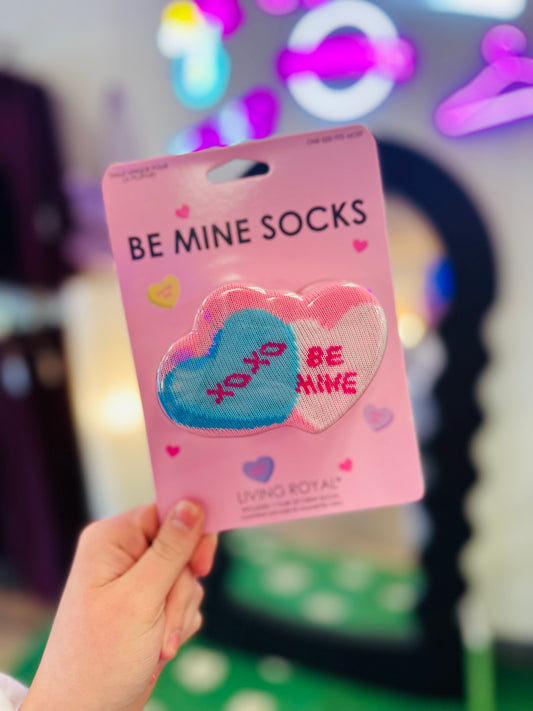 3D "Be Mine" Socks
