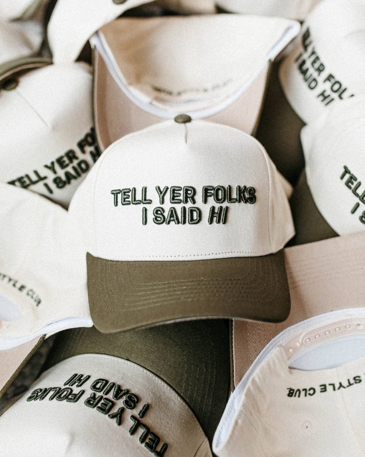 Tell Yer Folks I Said Hi Trucker Hat