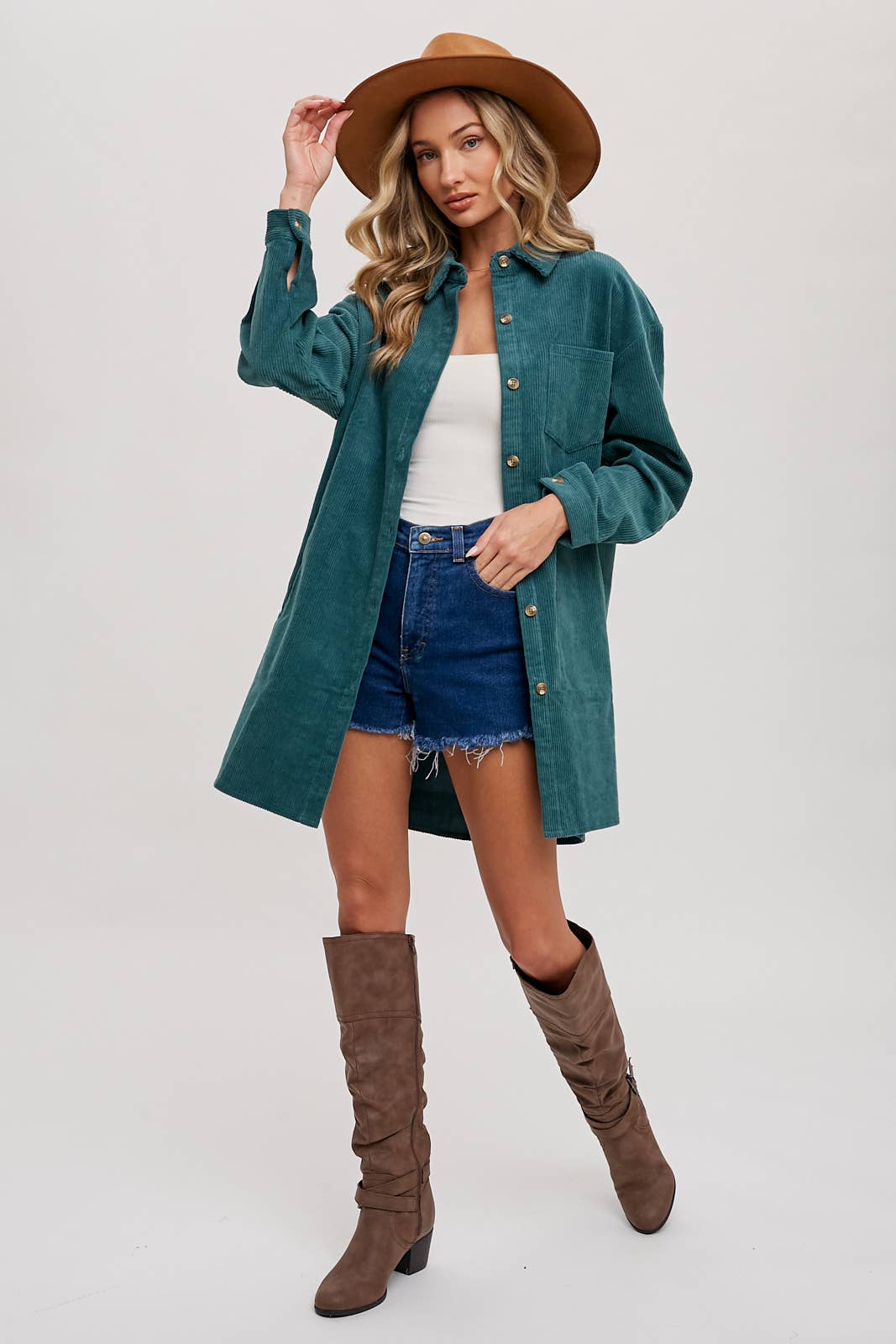 Blu Ivy | OVERSIZED CORDUROY JACKET