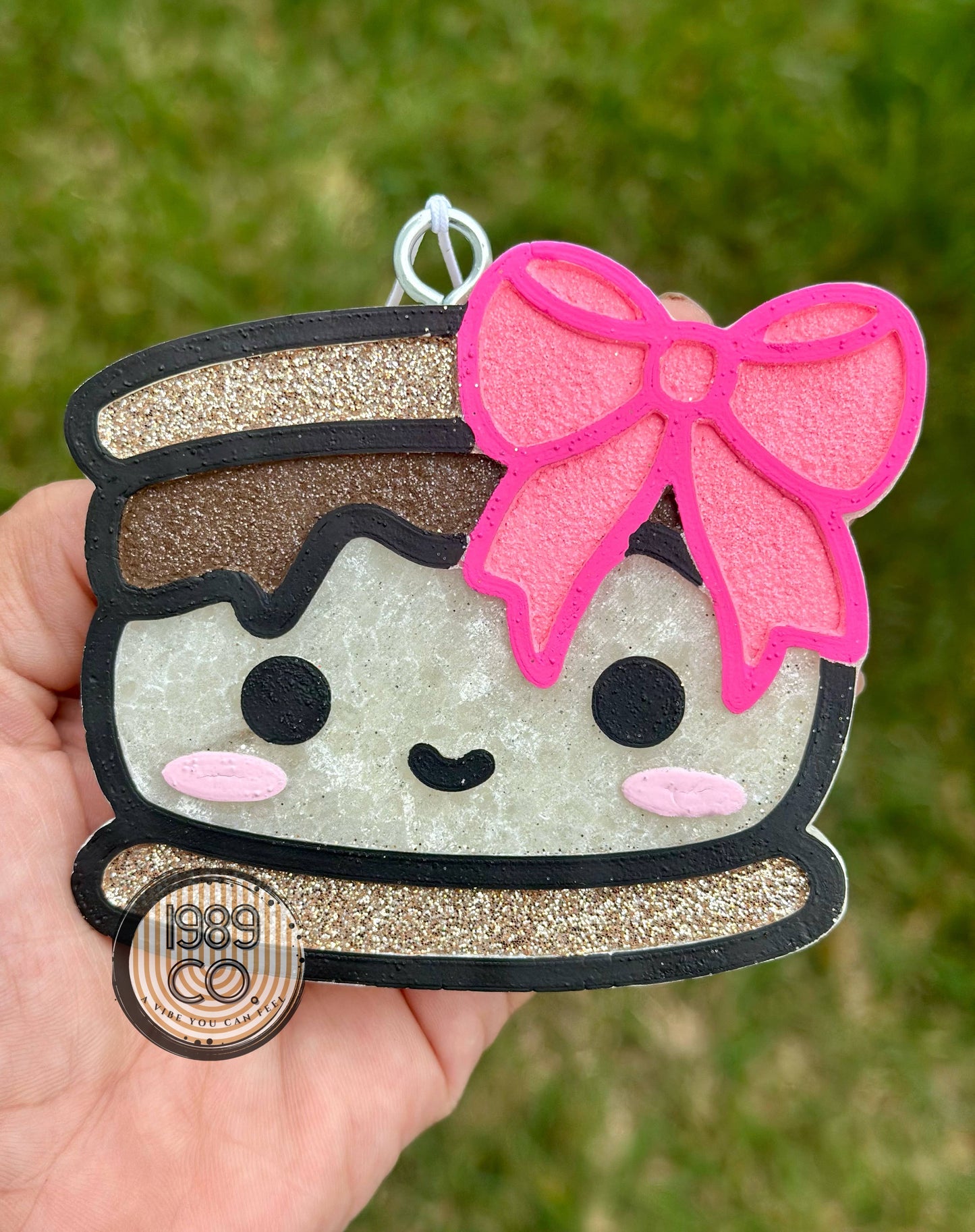 Smore With Bow Car Freshie  
