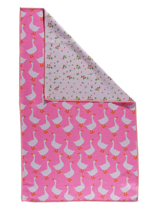 Bloom Towels | Mother Goose Waffle Knit Kitchen Towel