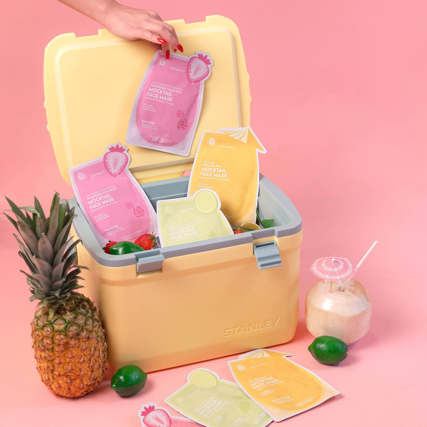 Mocktail Biocellulose Face Mask Set