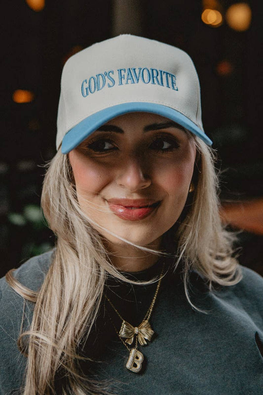 God's Favorite Two-Toned Vintage Hat