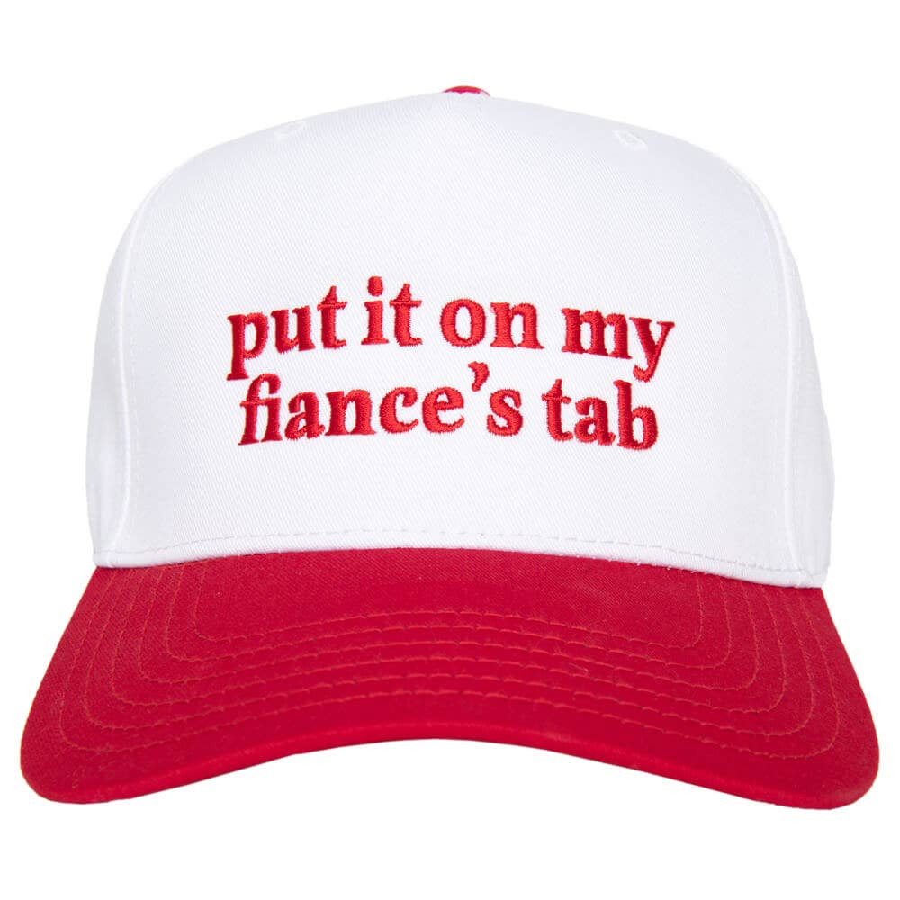 Put It On My Fiance's Tab Two-Toned Vintage