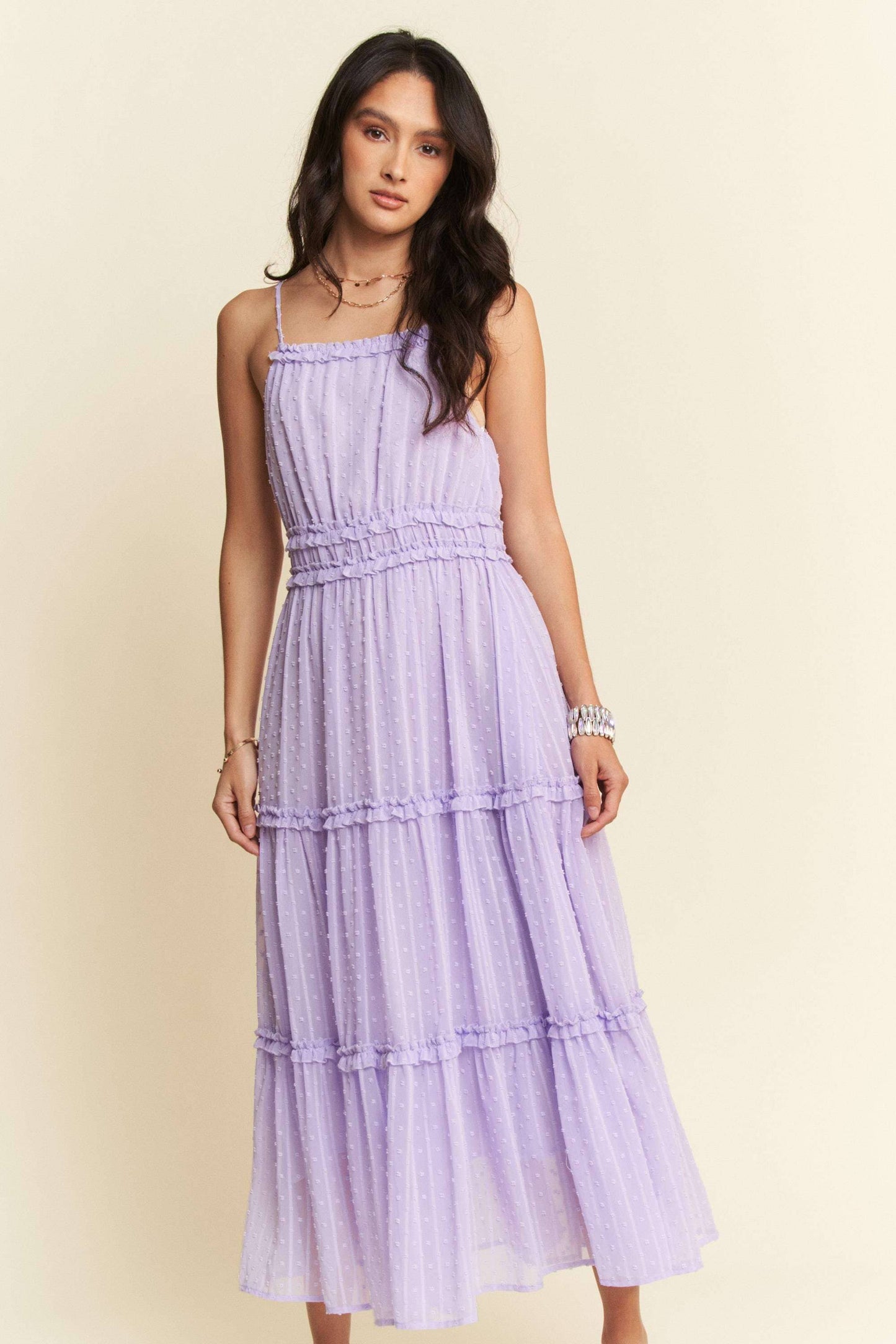 Lilac Dreams Midi Dress