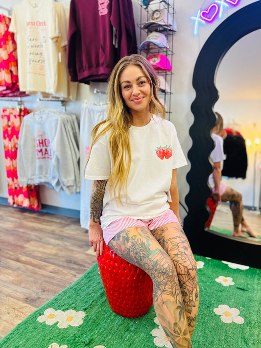 Enjoy the Good Days Berry Tee