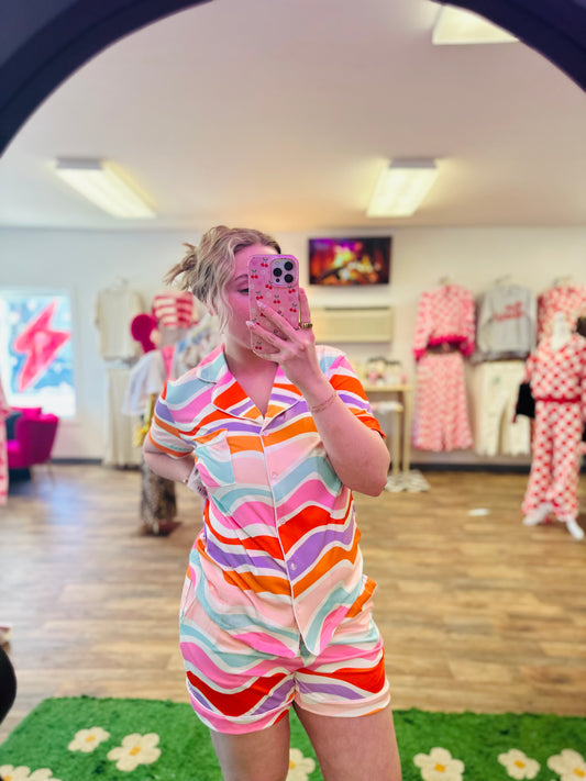 Go with the Eclectic Flow PJ Set