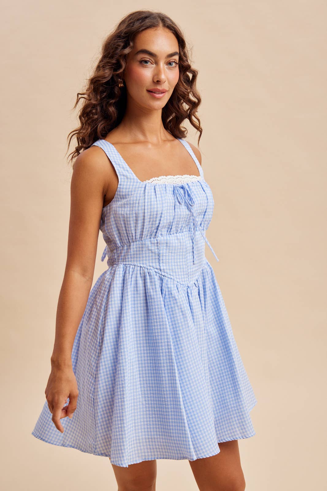 Milkmaid Baby Drop Waist Dress