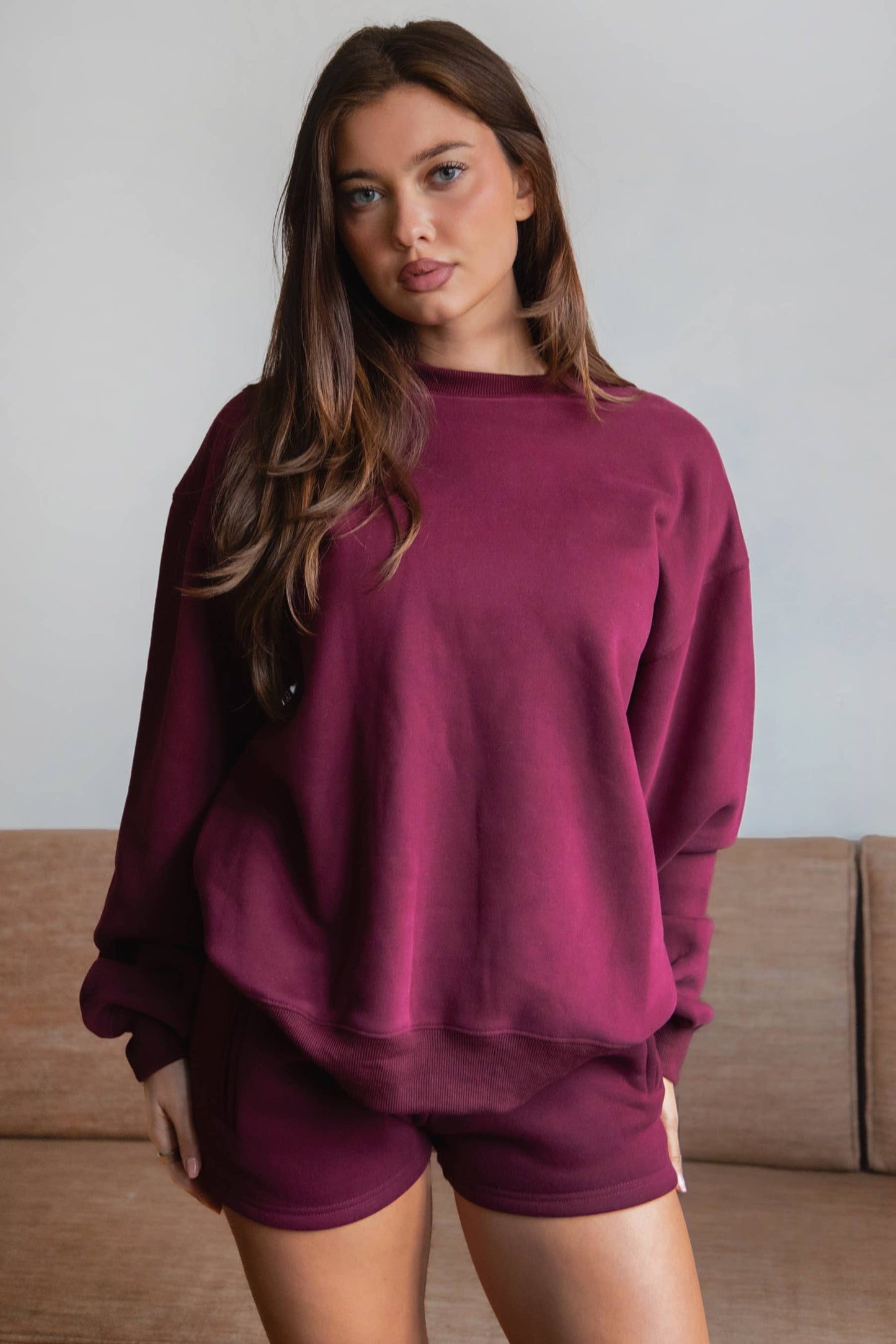 TICTOC | Cloud Fleece Crew Neck Pullover Sweatshirt