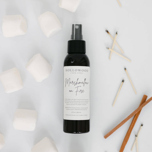 MARSHMALLOW ON FIRE |FALL | LINEN  SPRAY