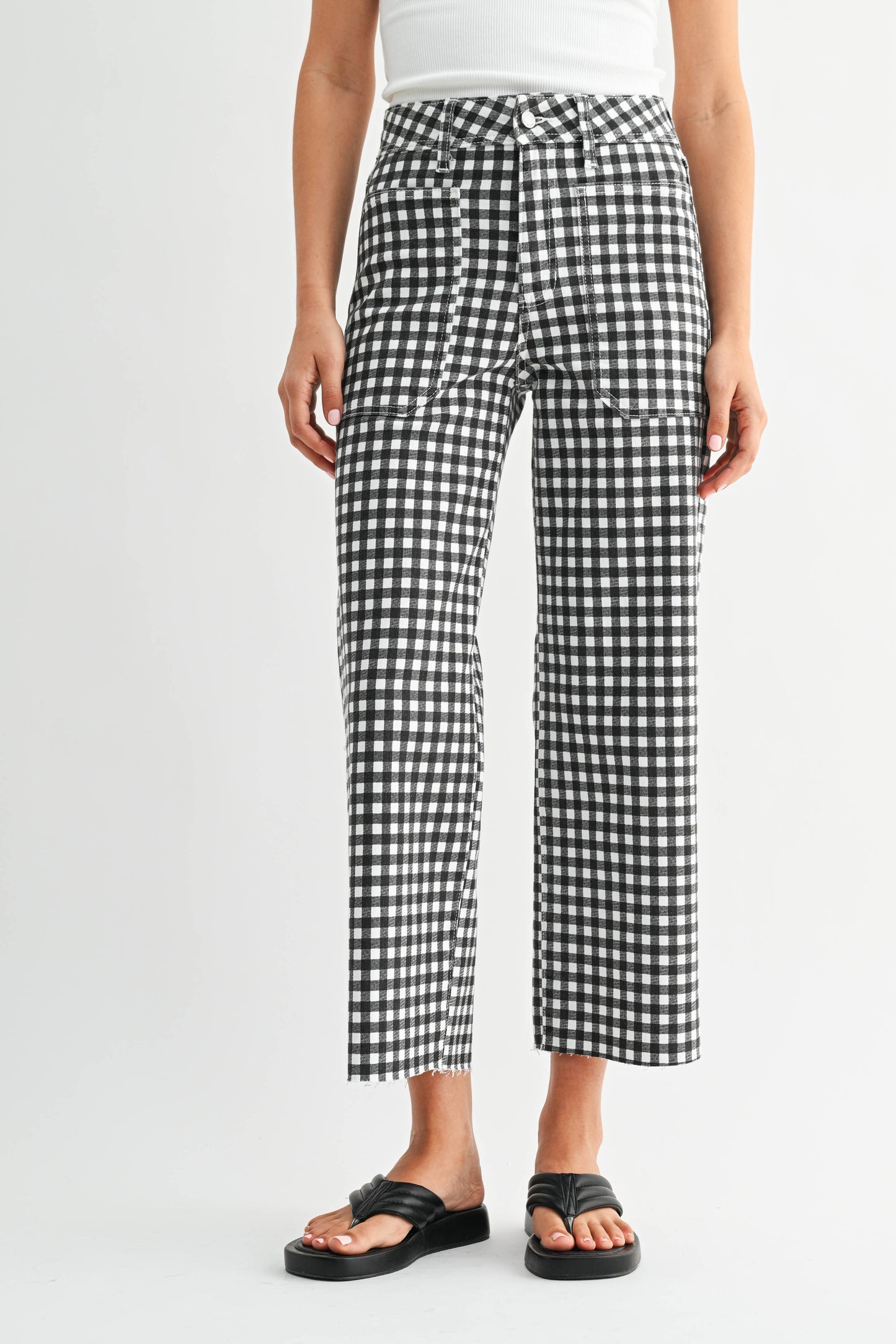 JBD | Gingam Girl Utility Pant