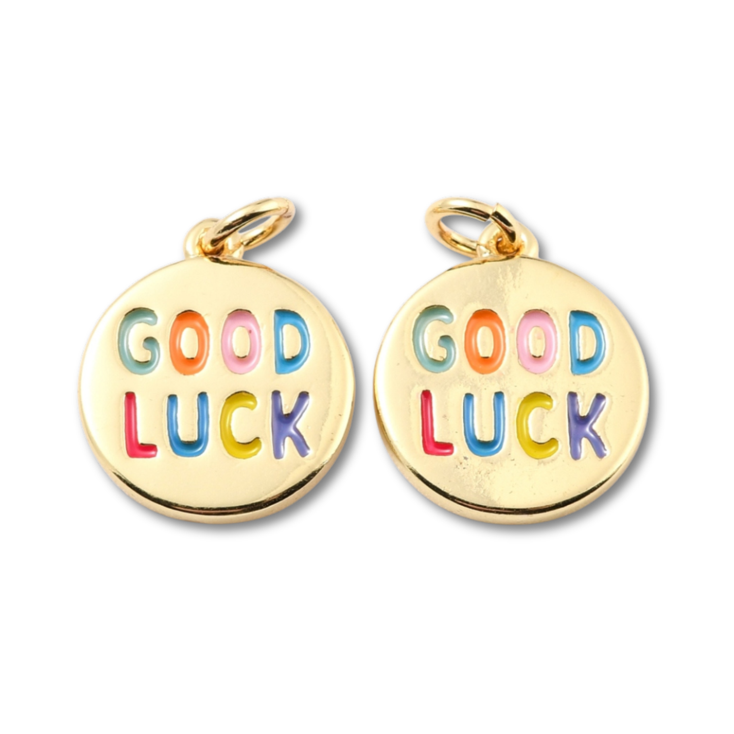 Good Luck Gold Charm