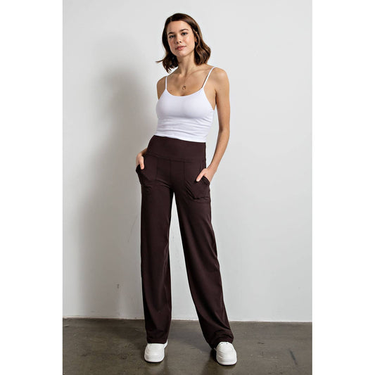 BUTTER SOFT STRAIGHT CASUAL YOGA PANTS