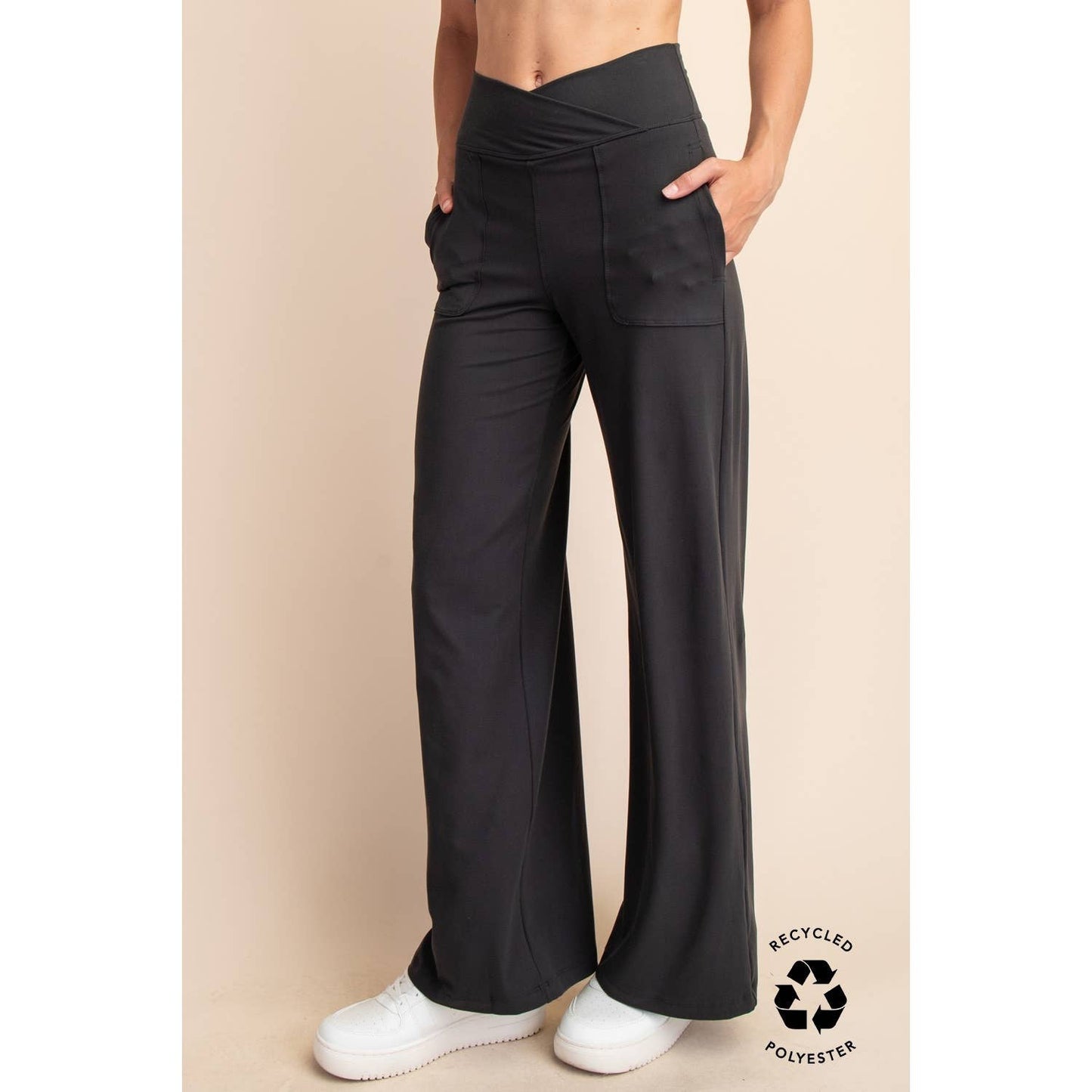 Rae Mode | V Waist Butter Wide Leg Pant