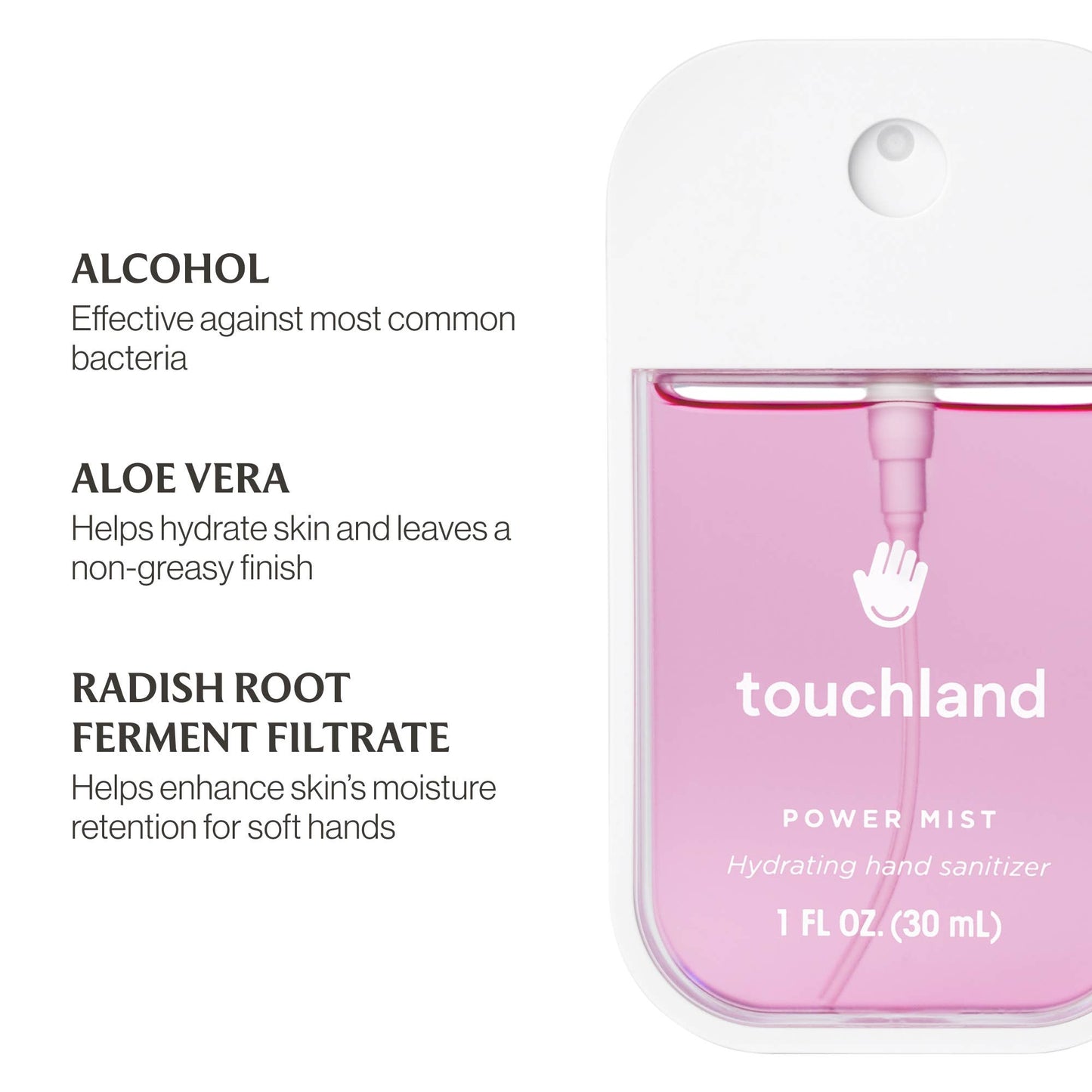 Touchland | Berry Bliss Power Mist Hydrating Hand Sanitizer