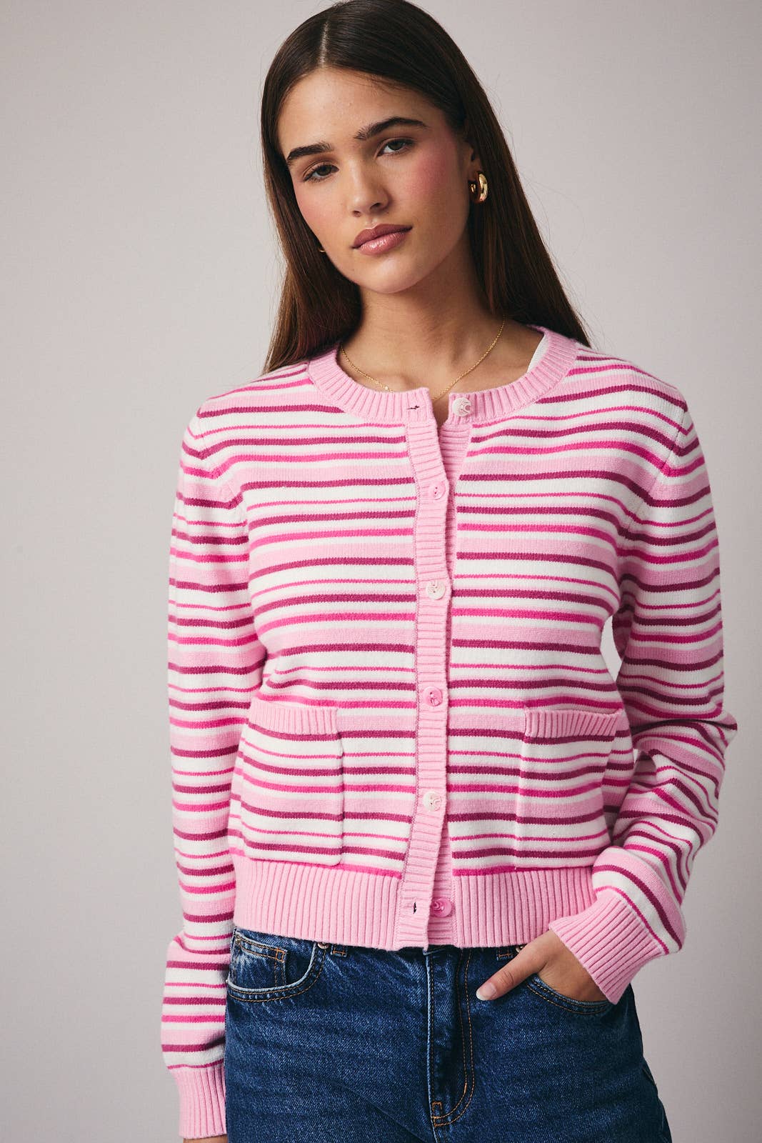 Le Lis | Stripey Vibes Cardi