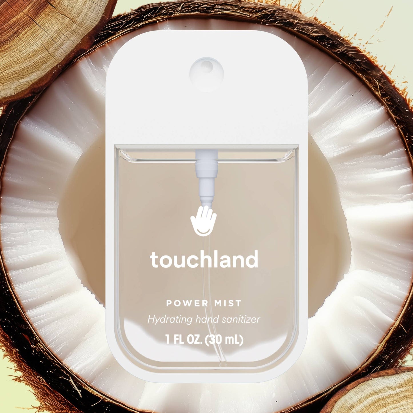 Touchland | Beach Coco Power Mist Hydrating Hand Sanitizer
