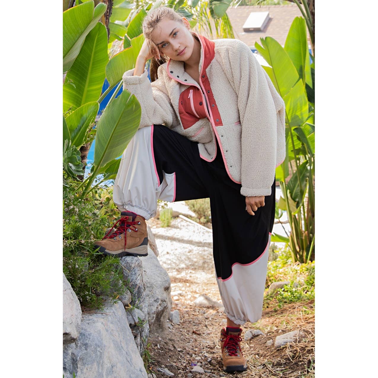 SHERPA BUTTON UP JACKET