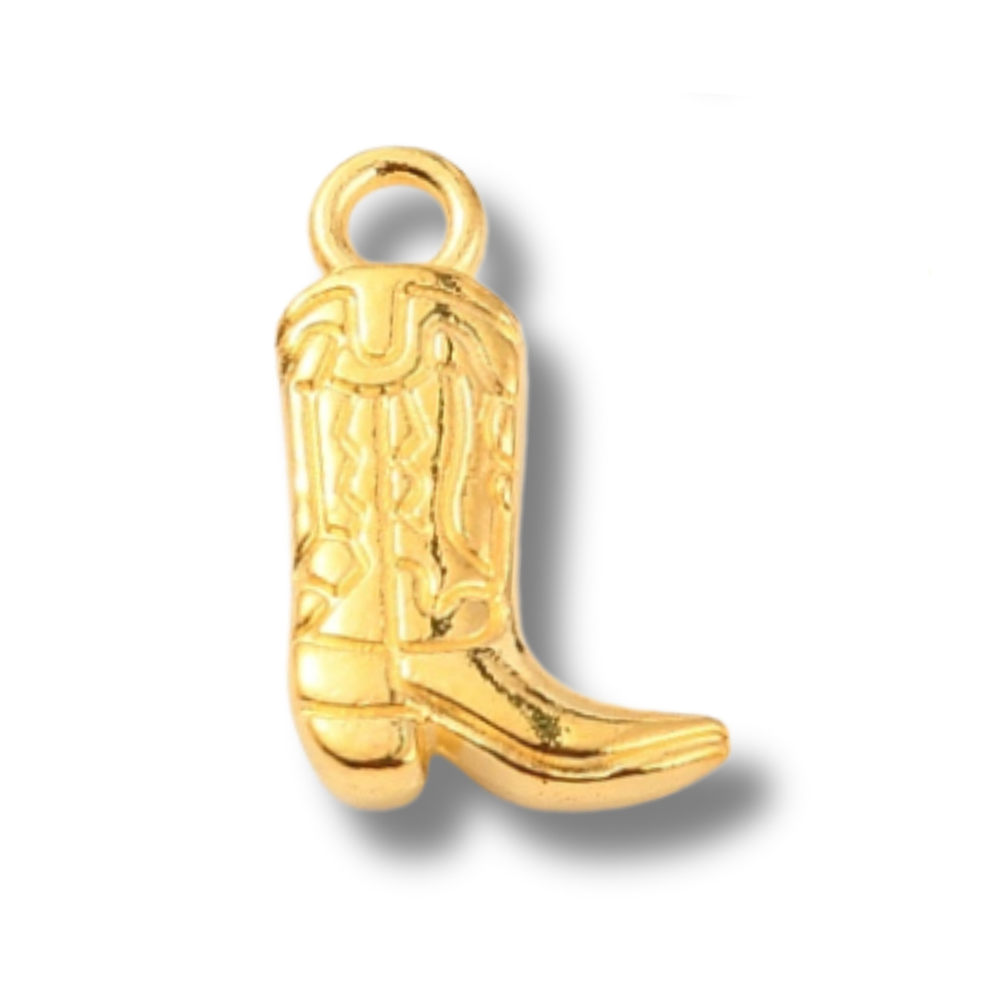 Cowboy Boot Gold Charm