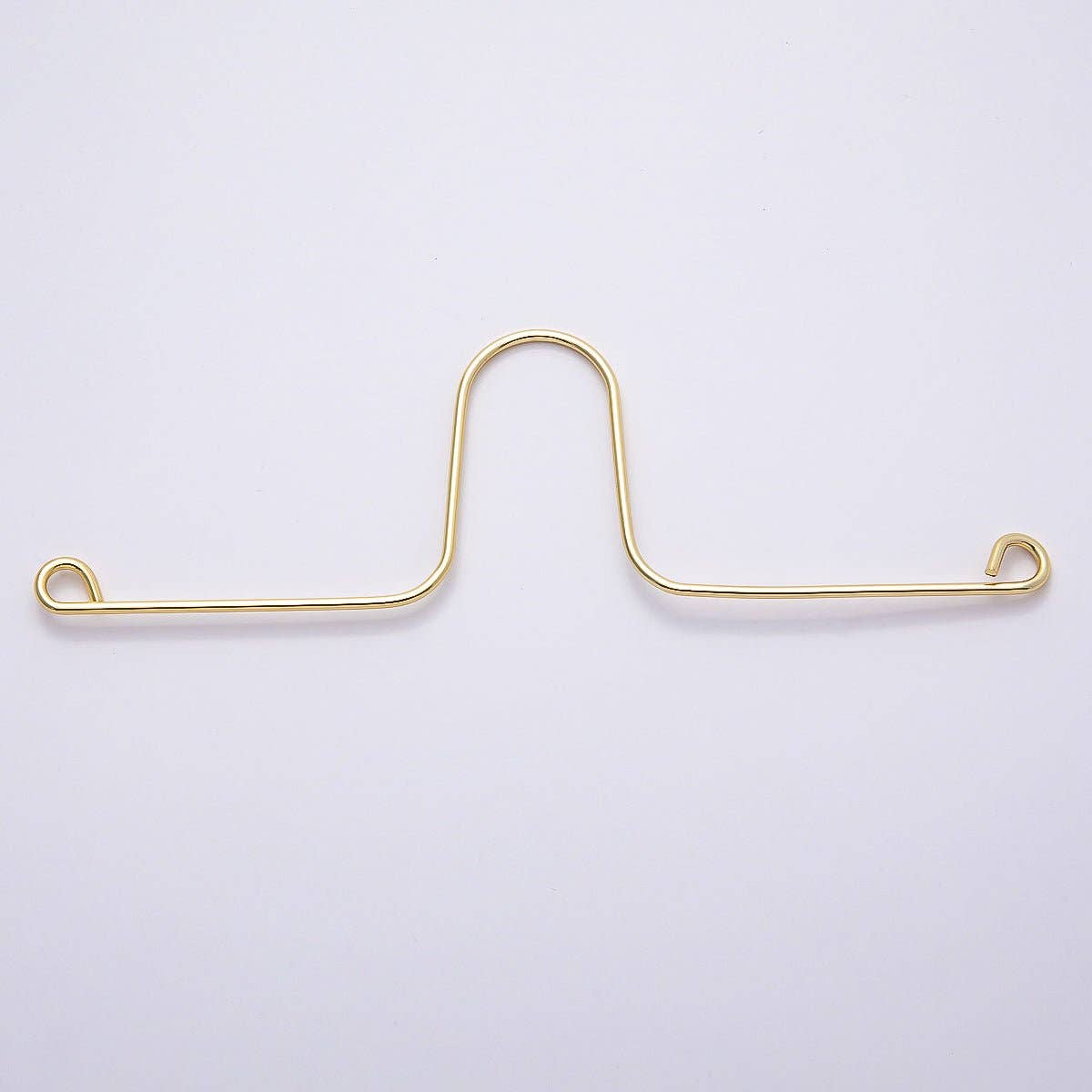 DIY Wire Rearview Mirror Car Charm Hanger Findings Hanging in Gold & Silver | WA-04478 WA-04755